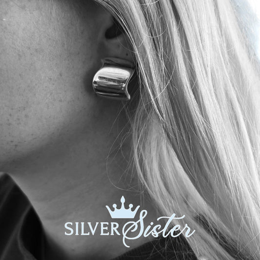 Dazzle Me Earrings - Sterling Silver